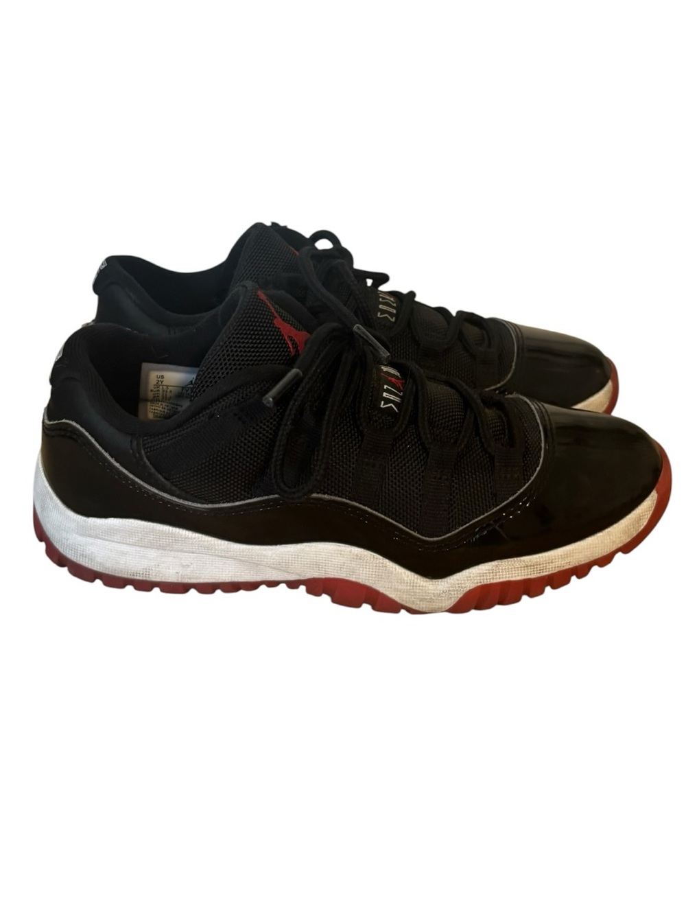 Nike Air Jordan 11 Retro Low Bred Sneakers - Picture 6 of 10
